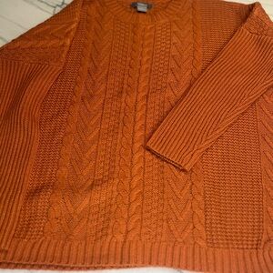 Naturals women’s burnt orange sweater size medium
